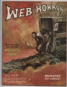 WEB of HORROR #2, FN, Wrightson Kaluta Jeff Jones,1970, Magazine