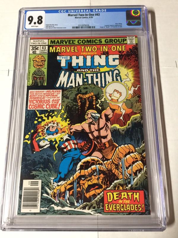 Marvel Two-in-one 43 Cgc 9.8 White Pages