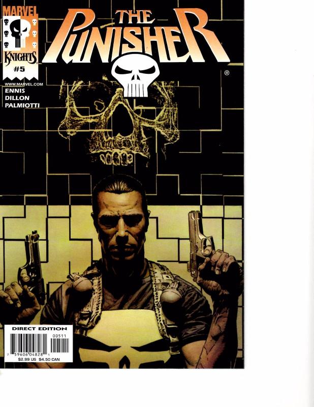 Lot Of 2 Marvel Comic Book The Punisher #5 and Peter Parker Spider-Man #52 KS11