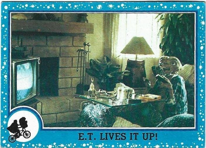 1982 E.T the Extra-Terrestrial Movie Card #29