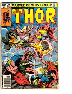 Lot Of 7 Mighty Thor Marvel Comic Books # 296 304 305 310 363 466 467 RM4