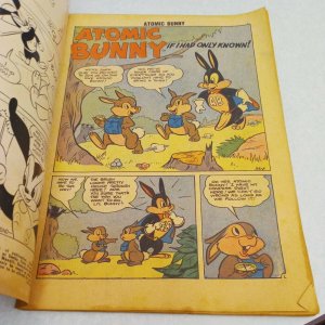 Atomic Bunny 12 August 1958 pat masulli cvr charlton comics silver age superhero