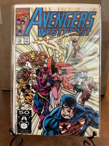 Avengers West Coast #74 (1991) 9.0 (our highest grade)