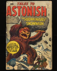 Tales To Astonish #24 Fair 1.0 Pre Hero