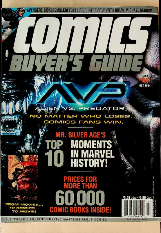 Comic Buyer's Guide #1597 Oct 2004 - Krause Publications 