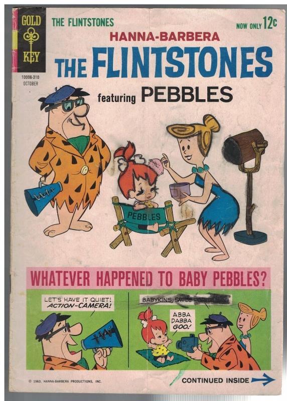 FLINTSTONES (1961-1970 DELL/GK) 14 GD-  Oct. 1963