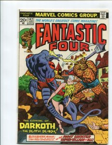 FANTASTIC FOUR #142 (FN+) DARKOTH!! 1974