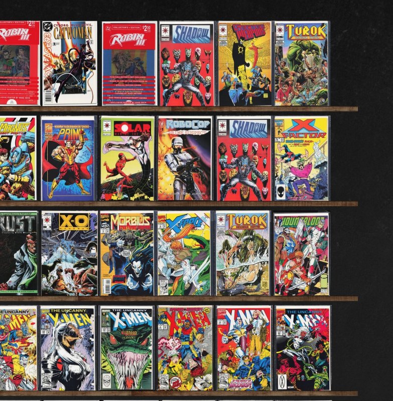 Huge Lot 150+ Comics with X-Men, Wolverines, Shadowman & More!