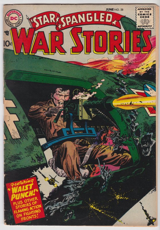 Star Spangled War Stories #59 (July 1957) 1.8 GD- DC Comics