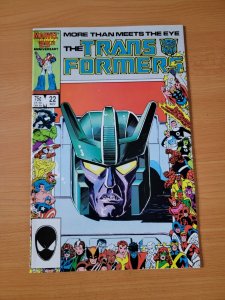 Transformers #22 Direct Market Edition ~ NEAR MINT NM ~ 1987 Marvel Comics