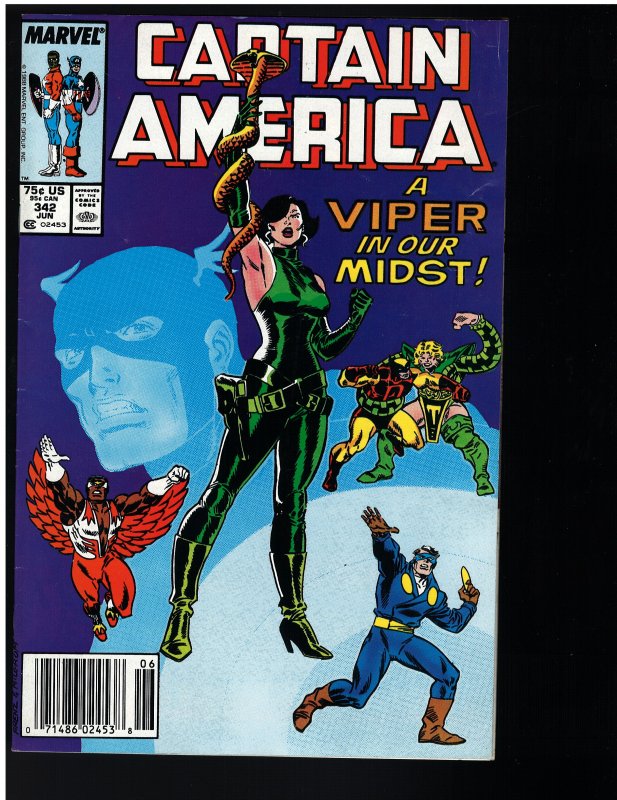 Captain America #342 (Marvel, 1988)