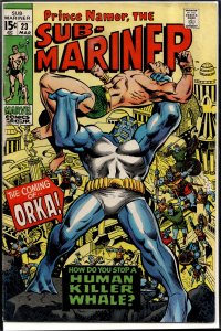 Sub-Mariner #23 (1970) Namor the Sub-Mariner