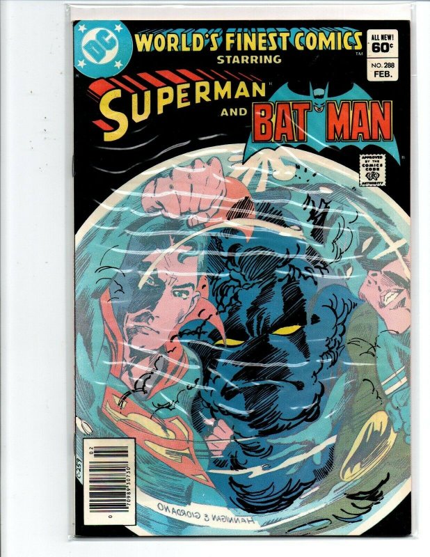 World's Finest #288 newsstand - Batman - Superman - (-Near Mint)