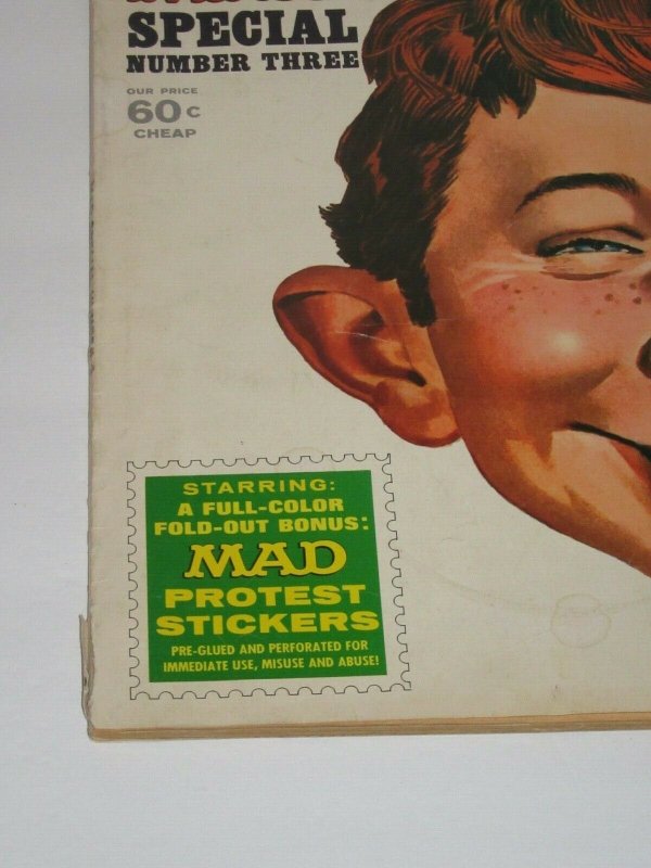 Mad Special #3 Stickers Included 1970 EC Publications Magazine FN/VF