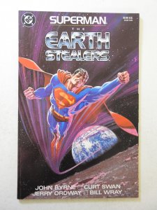 Superman: The Earth Stealers (1988) NM Condition!