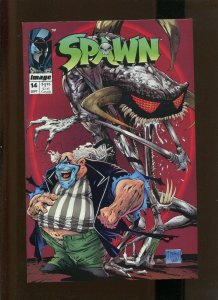 SPAWN #14 1993 (9.2) MYTHS Pt1. McFARLANE COVER !!!!