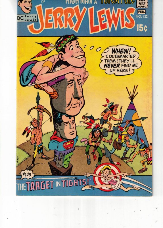 Adventures of Jerry Lewis #122 (1971) VF/NM High-Grade Superman Cover! Boca CERT