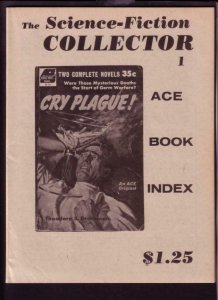 SCIENCE-FICTION COLLECTOR FANZINE #1 1976-ACE S-F BOOKS VF/NM