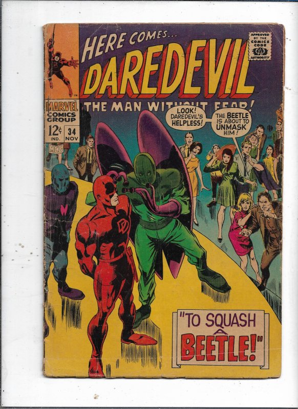 Daredevil #34 (1967)   GD/VG