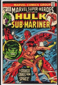 Marvel Super-Heroes #43 (1974) Namor the Sub-Mariner