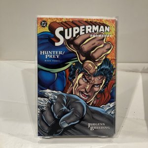 Superman Doomsday Hunter Prey #3  DC Comics 1994