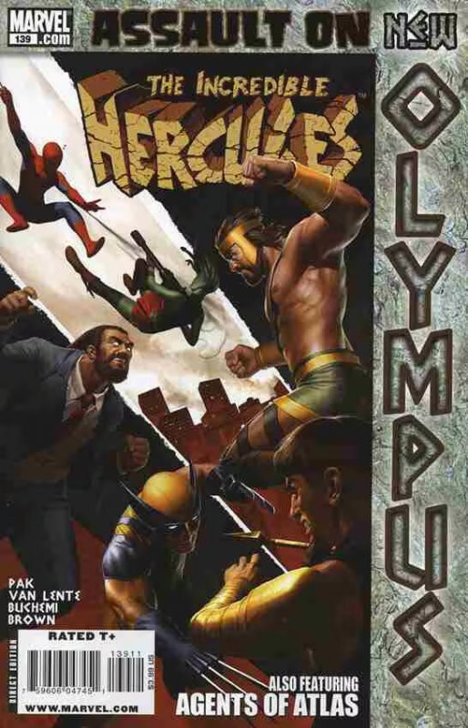 INCREDIBLE HERCULES (2008 MARVEL) #139 CVR A MICHAEL BIEREK