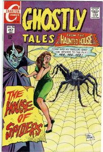 Ghostly Tales #74 Charlton Jim Aparo Cover VF+