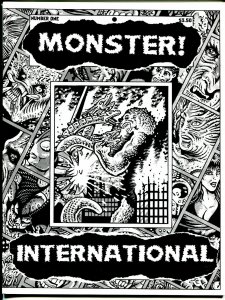 Monster! International #1 1991-1st issue-monster films-VF