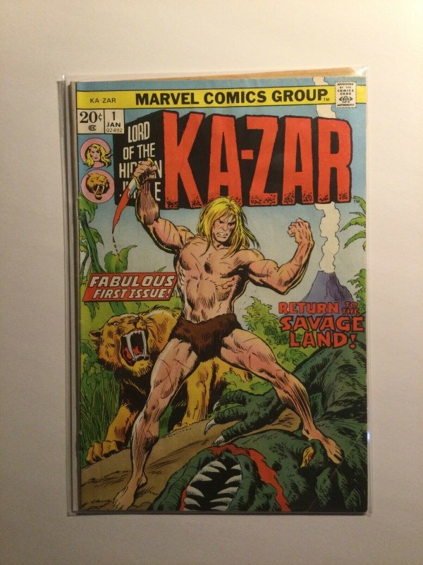 Ka-Zar 1 Fine- fn- 5.5 Marvel