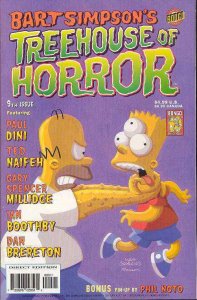(2003) Matt Groening BART SIMPSONS TREEHOUSE OF HORROR #9!