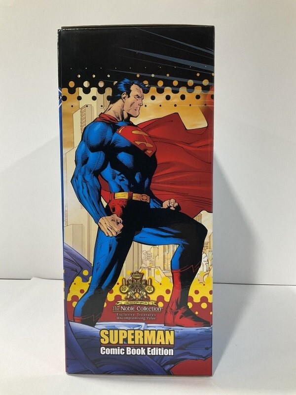 SUPERMAN COMIC BOOK EDITION NOBLE COLLECTION STATUE SEALED IN BOX