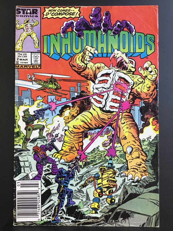 The Inhumanoids #2 (1987)