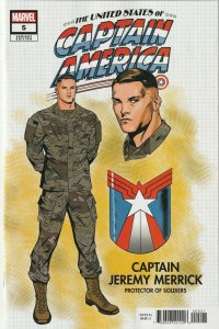 The United States Of Captain America # 5 Design Variant Cover NM Marvel [C5]