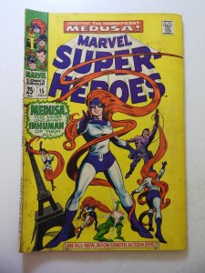 Marvel Super-Heroes #15 (1968) VG Condition
