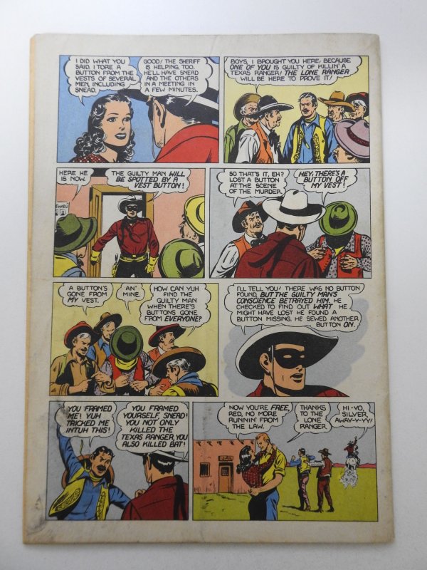 Four Color #167 (1947) The Lone Ranger! Sharp VG Condition!