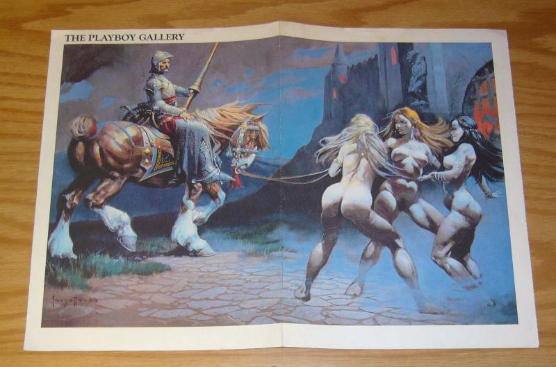 Playboy Gallery: Frank Frazetta poster - 10.75 x 15 - knight on horse