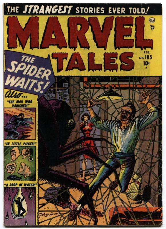 MARVEL TALES-#105 Spider-Man prototype? Gene Colan Russ Heath PCH Atlas