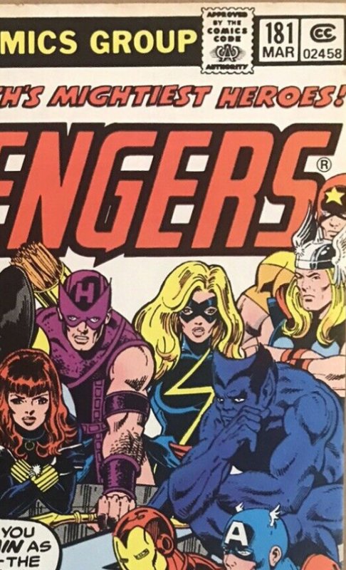 The Avengers, Vol. 1 181A