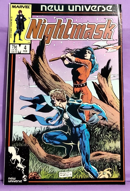 Nightmask #4 New Universe (Marvel 1987)