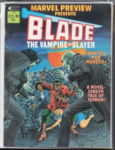 Marvel Preview #3 (1975) Blade [Key Issue]