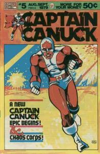 Captain Canuck #5 FN; CKR | save on shipping - details inside