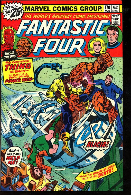 Fantastic Four #170 (1976) | Comic Books - Bronze Age, Marvel / HipComic