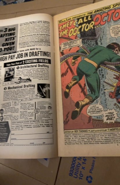 The Amazing Spider-Man #113 (1972)Doc ock is back