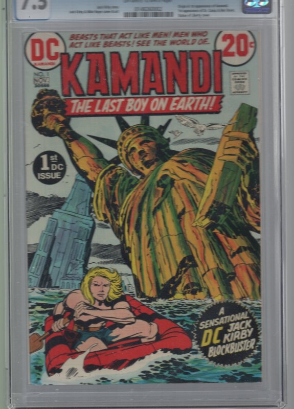 Kamandi  #1 cgc 7.5