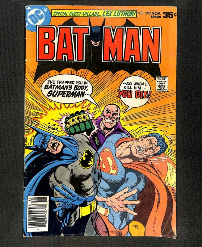 Batman #293 Superman Lex Luthor!