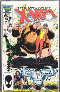 The Uncanny X-Men #206 (1986) X-Men