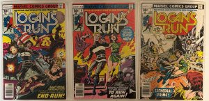 *Logans Run (1977 Marvel) 1-7 all fn or better