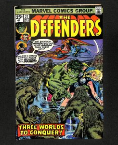 Defenders #27 1st Cameo of Starhawk!