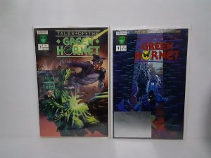 TALES OF THE GREEN HORNET #1:POLY BAGGED WITH FOIL CARD + #1- FREE SHIPPING