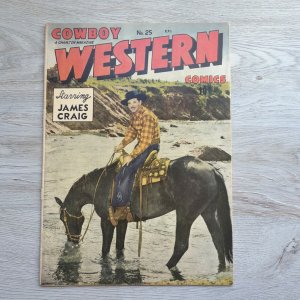 Cowboy Western #25 1949 Charlton Fine